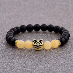 Owl charm bracelet