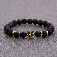 Owl charm bracelet