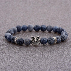 Owl charm bracelet