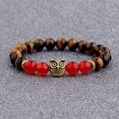 Owl charm bracelet
