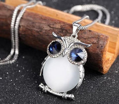 Free owl necklace