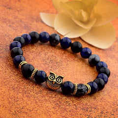 Owl charm bracelet